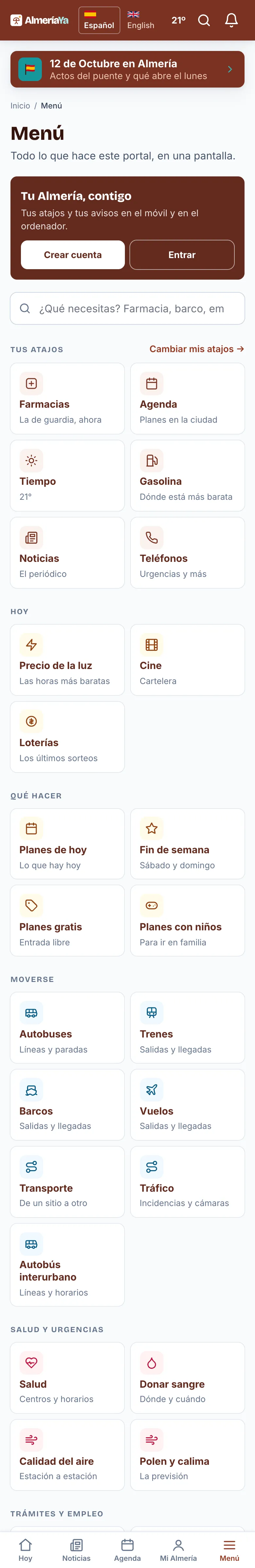 El Menú de AlmeríaYa