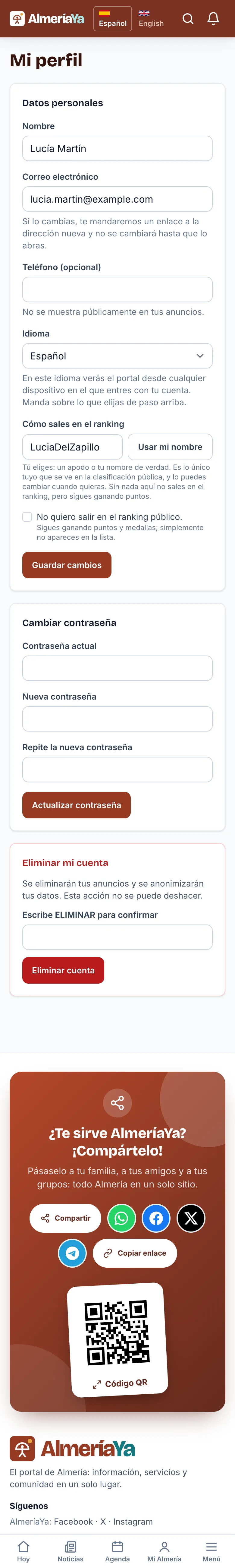 Mi perfil