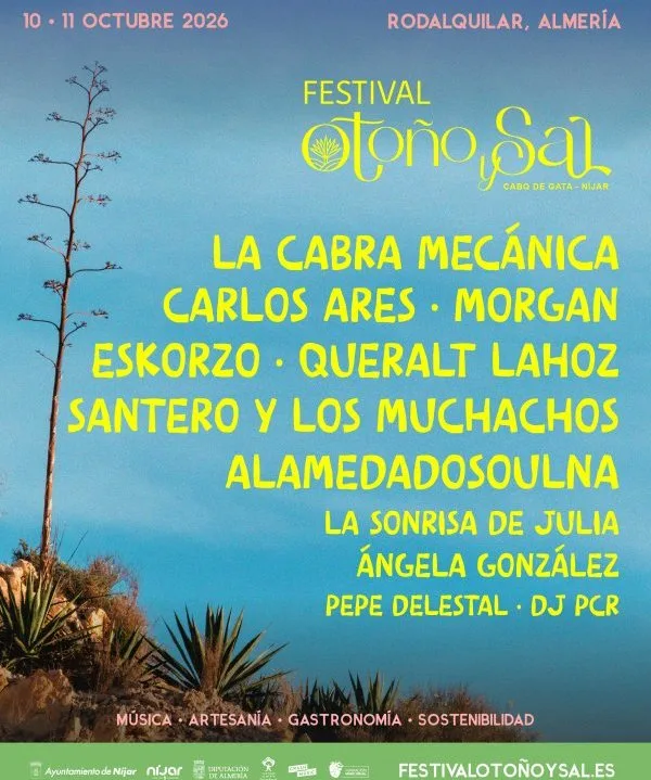 Autumn and Salt. La Cabra Mecánica + Carlos Ares + Morgan + Eskorzo + Queralt Lahoz + Santero y Los Muchachos + Alamedadosoulna + La sonrisa de Julia + Ángela González