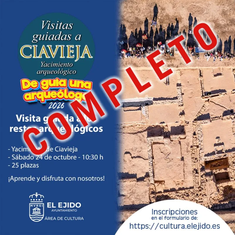 Guided tours of the Ciavieja Archaeological Site – "An archaeologist as guide"