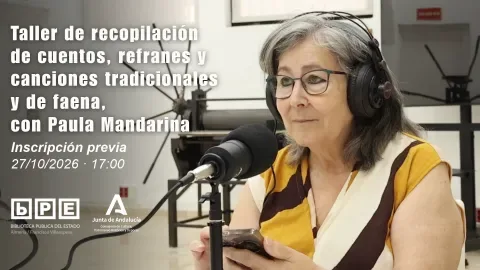 European Heritage Days. Workshop on collecting traditional and work-related stories, sayings and songs, with Paula Mandarina