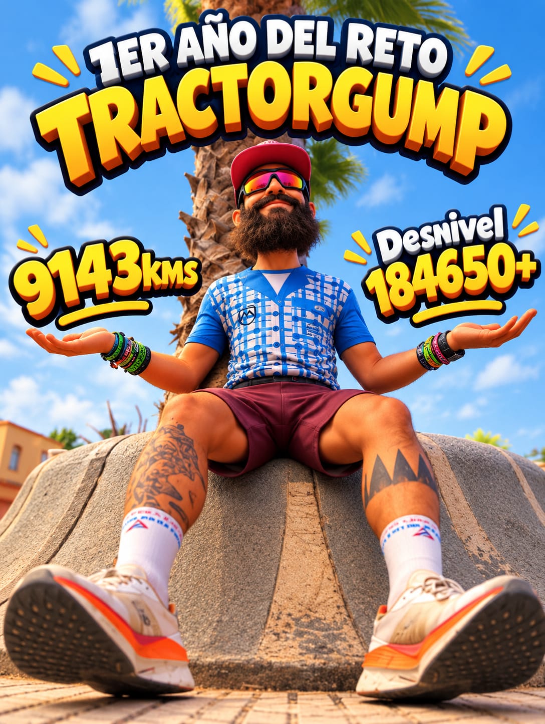 Imagen de la noticia: TractorGump supera los 9.000 kilómetros de su reto solidario por la leucemia infantil