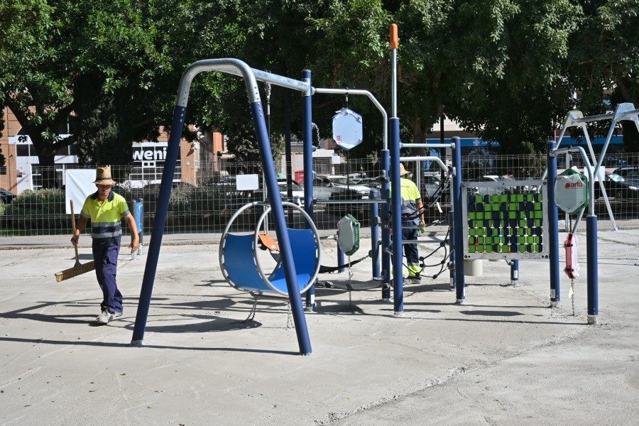 Imagen de la noticia: El área infantil inclusiva del Parque de los Periodistas estará lista en noviembre