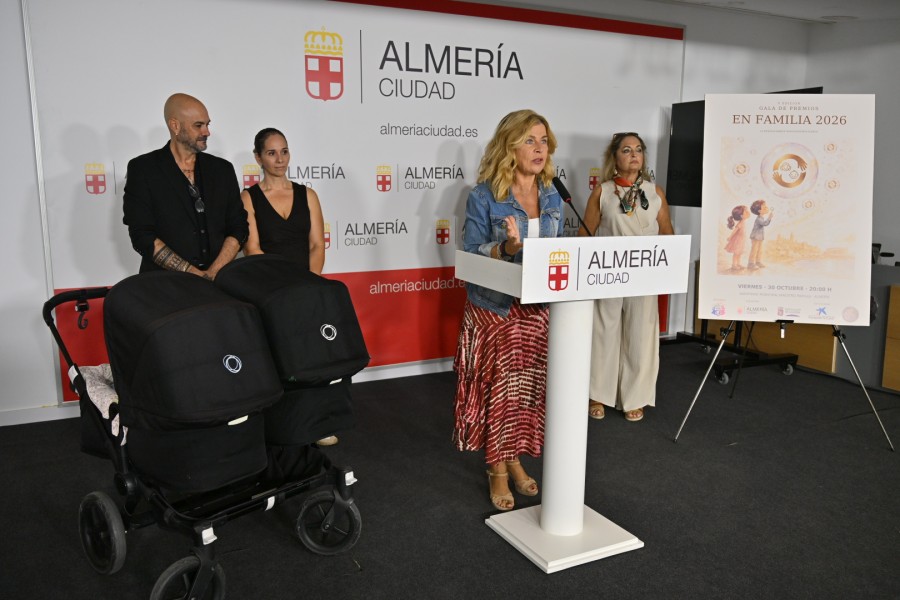 Imagen de la noticia: Almería celebra el 30 de octubre la V Gala de los Premios en Familia