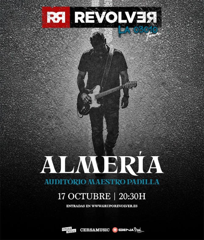 Imagen de la noticia: Revólver actúa el sábado 17 en el Auditorio Maestro Padilla con su gira 'LA 03010'