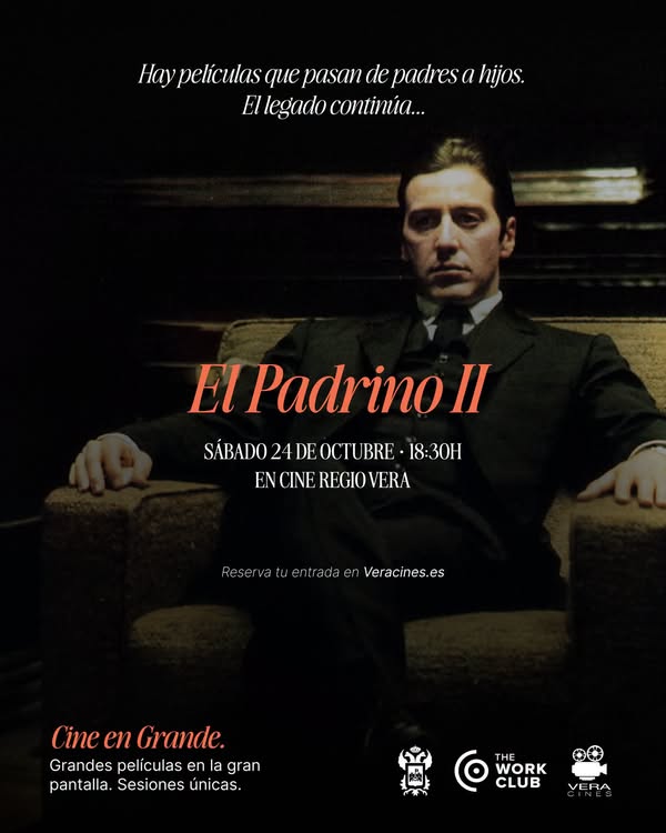 Imagen de la noticia: El Cine Regio de Vera abre su temporada de invierno con 'El Padrino II'