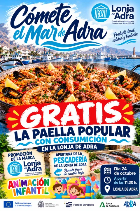 Imagen de la noticia: Adra inaugura su nueva pescadería en la lonja con una jornada de puertas abiertas