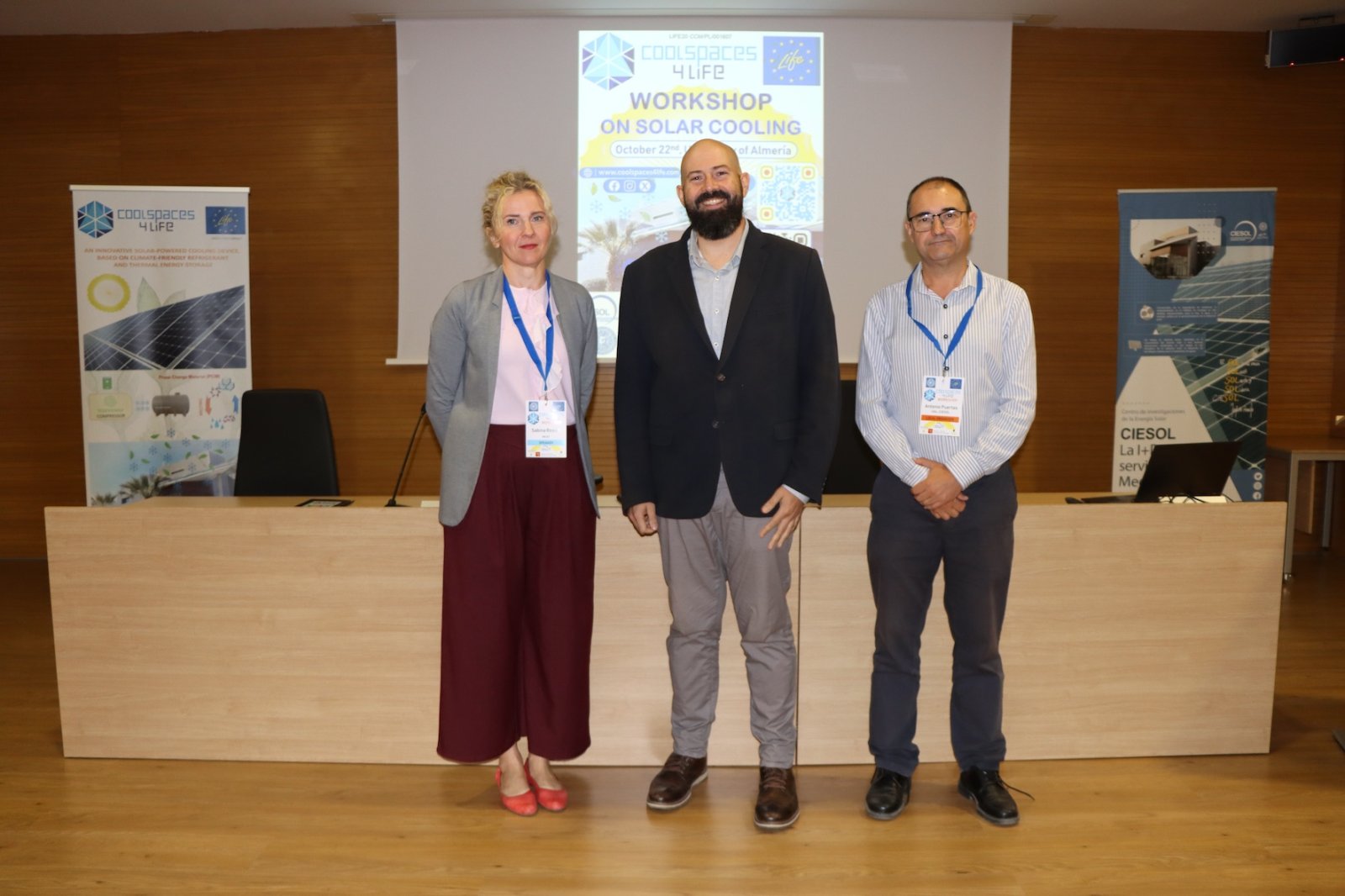Imagen de la noticia: La UAL prueba en el CIESOL un sistema de frío solar sin red eléctrica que se ensayará en 2027