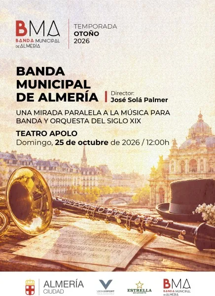 Imagen de la noticia: La Banda Municipal viaja al siglo XIX europeo este domingo en el Apolo