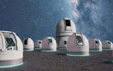 Imagen de la noticia: Calar Alto participa en la primera «linterna fotónica» de telescopios
